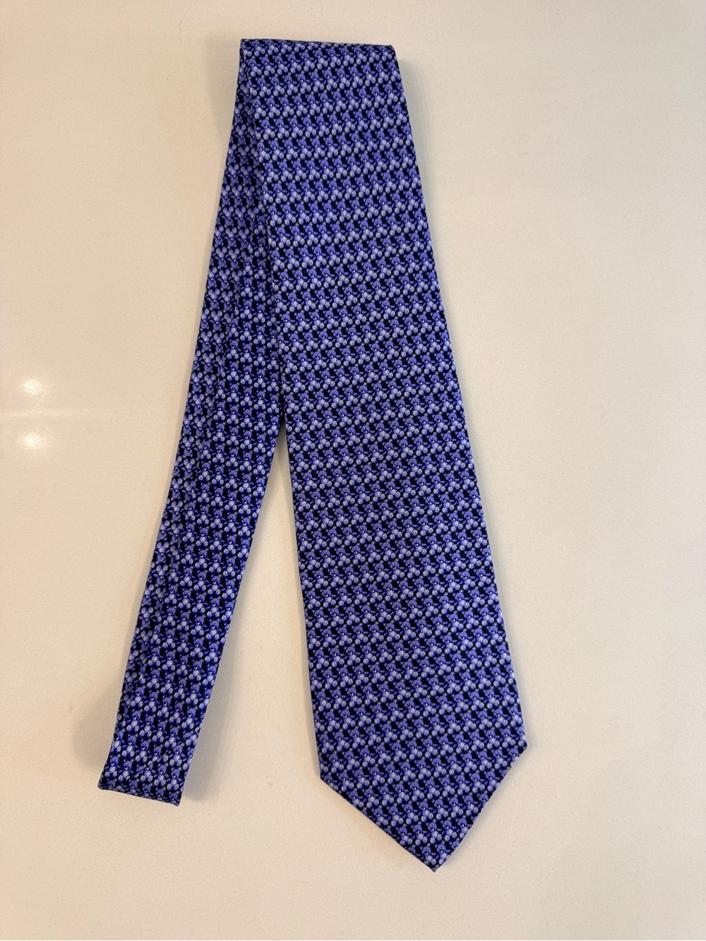 Robert Talbott Silk Necktie Teddy Bears